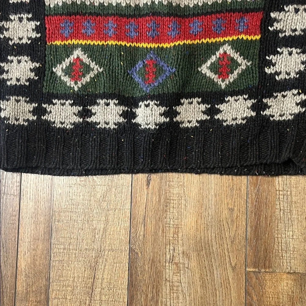Woolrich vintage Multicolor Patterned Crewneck Sweater - Picture 5 of 6